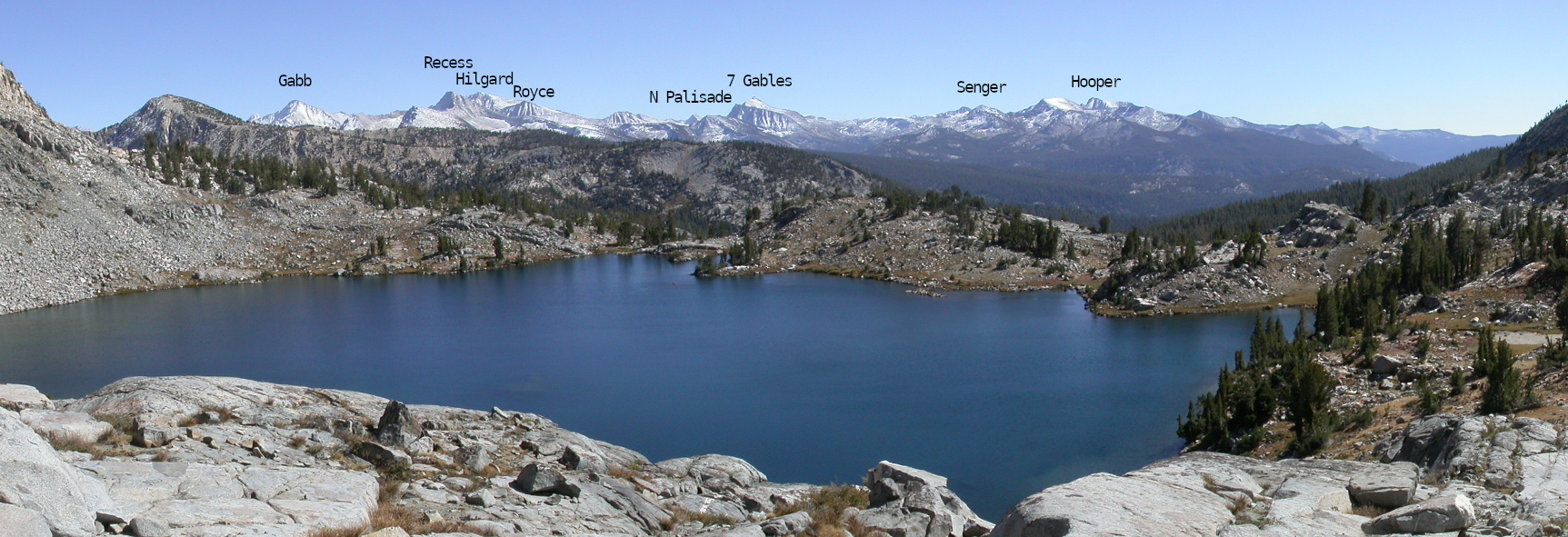 panorama from Silver
  Fox Pass